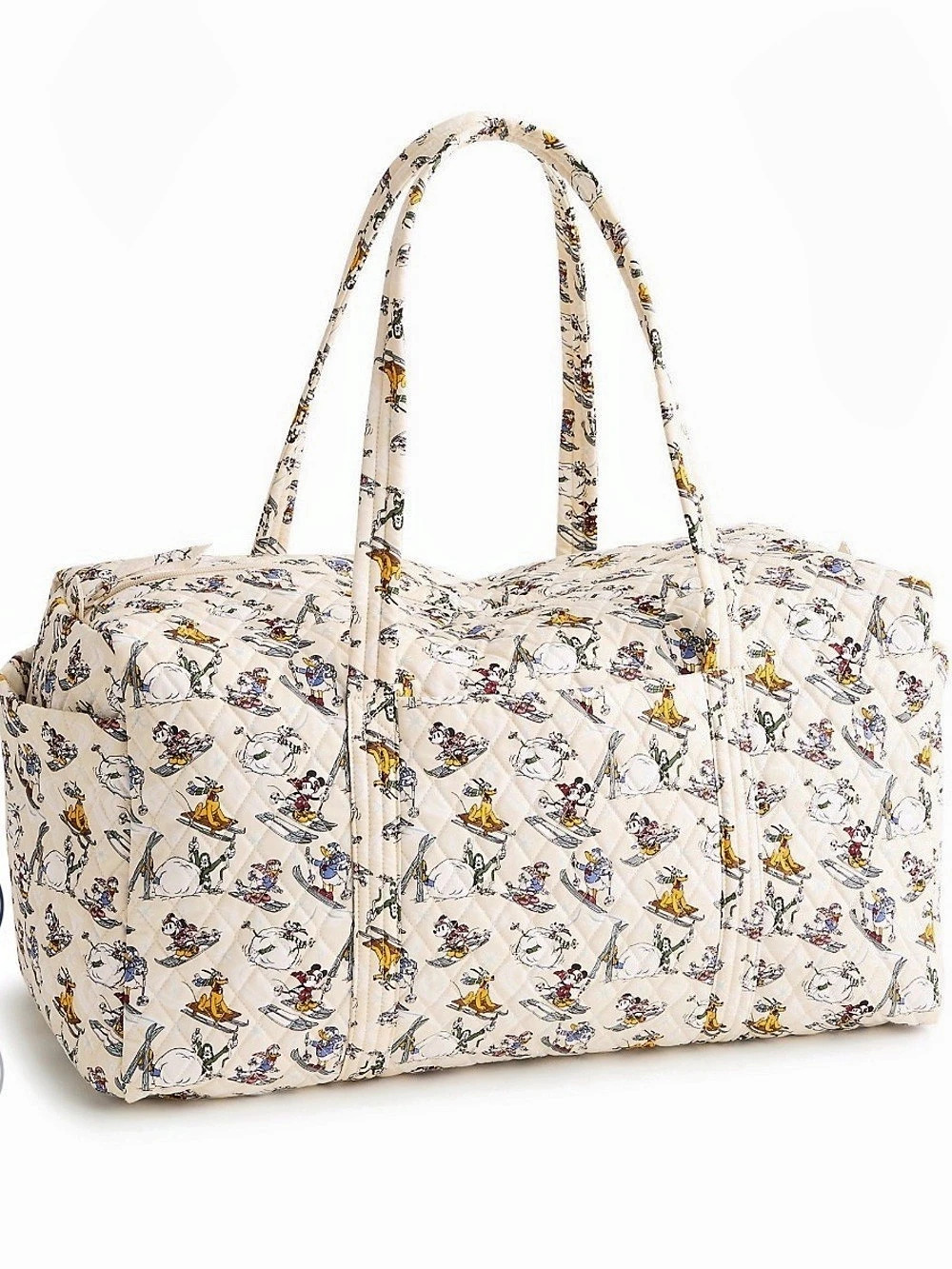 Vera Bradley Disney Large Original Duffel in Downhill Skiing Downhill Skiing